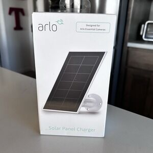 Arlo VMA3600-10000S Solar Panel Charger for Arlo Essential Cameras - White NEW